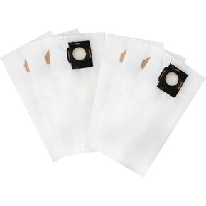 49-90-2016 Fleece Dust Bags For MILWAUKEE 0960-20 & 0970-20 M18 PACKOUT Vacuum 6Pack