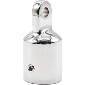 MARINE CITY 316 Stainless-Steel 7/8 Inches Round Outside Eye End for Bimini Top for Marines – Boats – Ships – Yachts (Pack of 2)