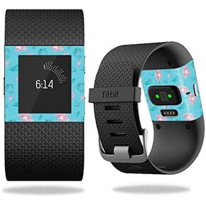 MightySkins Skin Compatible with Fitbit Surge Cover Skins Sticker Watch Flower Power Blue