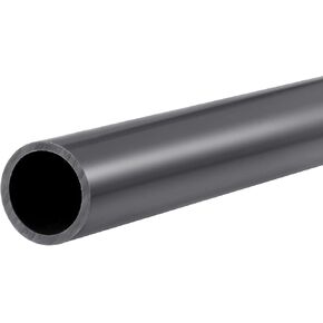 TOP-VIGOR 81.4mm ID 90mm OD PVC Rigid Round Pipe, 330mm Length Plastic Tube, High Impact for DIY Decoration, Water Pipe, Aquarium, Fish Tank, Crafts, Decoration, Cable Sleeve,