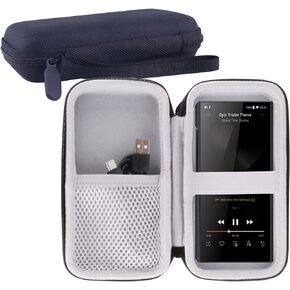WERJIA Hard Carrying Case Compatible with FiiO M11Plus/FiiO M11S/FiiO M11/FiiO M5 MP3/MP4 Music Player (CASE ONLY)