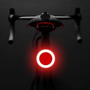 Bike Tail Lights for Night Riding, USB Rechargeable Bicycle Taillight Red Light LED Bicycle Rear Lights, Waterproof Cycling Safety Warning Lamp Universal Bike Accessories for Adults