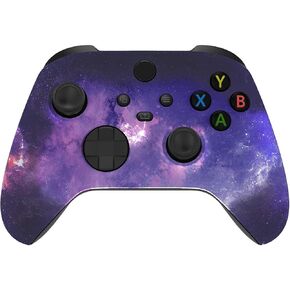 Xbox Custom Modded Rapid Fire Controller - Soft Shell for Comfort Grip X - Includes Largest Variety of Modes (Galaxy)
