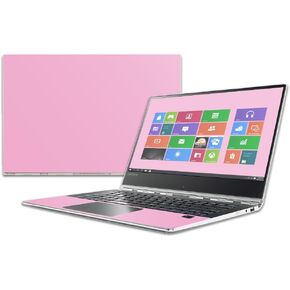 MightySkins Skin Compatible with Lenovo Yoga 910 14" wrap Cover Sticker Skins Solid Pink