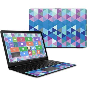 MightySkins Skin Compatible With HP 17t Laptop 17.3" (2017) - Purple Kaleidoscope | Protective, Durable, and Unique Vinyl Decal wrap cover | Easy To Apply, Remove, and Change Styles | Made in the USA