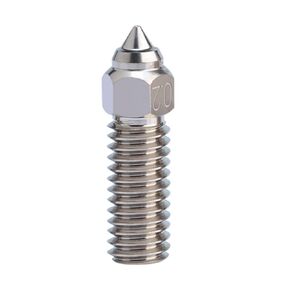 3D Printer Nozzle for Creality K1/K1 Max 0.2mm/0.4mm/0.6mm/0.8mm/1.0mm/1.2mm High Speed Extruder Head 3D Printer Parts (0.2-1.2MM)