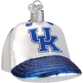 Old World Christmas Ornaments: Kentucky University Wildcats Glass Blown Ornaments for Christmas Tree, Hoodie