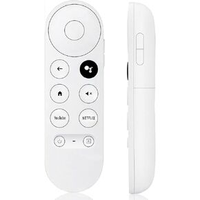 New Voice Remote Control for Google Chromecast TV 4K (Snow), Replacement Remote for Google Chromecast 4k Snow HD TV G9N9N GA01409-US GA01919-US GA01920-US GA01923-USGA01409-US