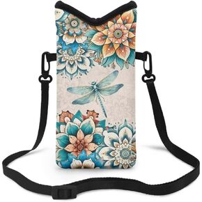 Jeiento Waterproof Crossbody Phone Bag Lightweight and Protective Phone Sleeve for Women Phone Carrier Bag Cute Carrying Case