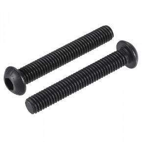 uxcell M6x60mm Hex Socket Button Head Cap Bolts Screws Alloy Steel 10pcs