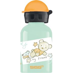 Sigg - زجاجة مياه للأطفال - KBT - صنع في سويسرا - مقاومة للتسرب - خالية من BPA - لرياض الأطفال ومرحلة ما قبل المدرسة والمدرسة 10 أونصة