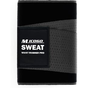 Waist Trimmer for Women and Men - Sweat Band Waist Trainer for High-Intensity Training & Workouts