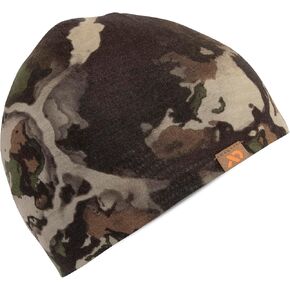 First Lite Wick 150 Beanie - Ultralight Merino Wool Camo Hunting Hat