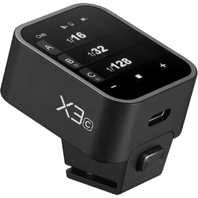 Godox X3 X3-C X3C Touchscreen TTL Wireless Flash Trigger for Canon EOS 5D MarkIII, 5D MarkII, 1300D 800D 750D 650D 550D 450D, M3, M5, M6, 7DII, 6DII, R5, R6, RP Camera(XPROII-N, Xpro-C, X2T-C Upgrade)