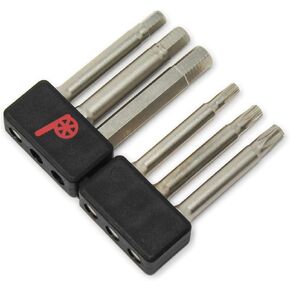 Prestacycle Pro Bicycle Tool Bits (6 Piece Bit Set)