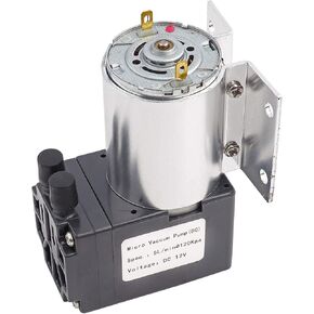 12V Vacuum Pump, DC 5L/min 120kpa Electrical Vacuum Suction Air Compressor Mini Vacuum Pump