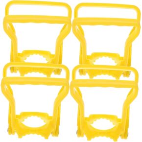 4pcs Bottled Water Handle Hand Grips Gallon Water Handles Water Bucket Handles Water Jug Handles Jug Water Bottle Gallon Water Bucket Lifters Double Water Bottle Holder Abs