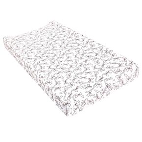 Hudson Baby Unisex Baby Changing Pad Cover, Pink Bows, One Size