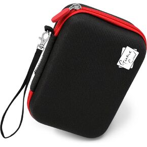 Travel cards Hard Case for Monopoly Game Cards,compatible Game Cards such as UNO/YOTO etc,Travel Protection Storage Case(Black+Yellow)