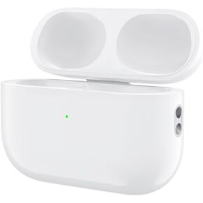 Charging Case for AirPods Pro 2, T-C Charging Port Wireless Airpod Pro 2 Replacement and Built-in 660 mAh Battery Charging Case Support Wireless & Wired -(No Earbuds), White-Off