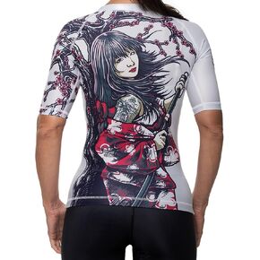 Raven Fightwear Women's Sakura Short Sleeve BJJ Rash Guard MMA