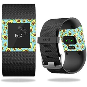 MightySkins Skin Compatible with Fitbit Surge Cover Skins Sticker Watch Blue Avocados