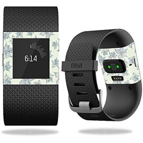 MightySkins Skin Compatible with Fitbit Surge Cover Skins Sticker Watch 3D Flowers