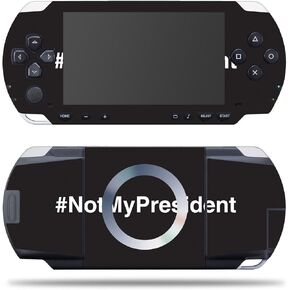 MightySkins Skin Compatible with Sony PSP – Not My President | Protective, Durable, and Unique Vinyl Decal wrap Cover | Easy to Apply, Remove, and Change Styles | Made in The USA