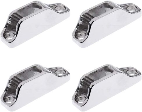 316 Stainless Steel Boat Clam Cleat Rope Cleat fit for 3-6mm Line in Saudi Arabia