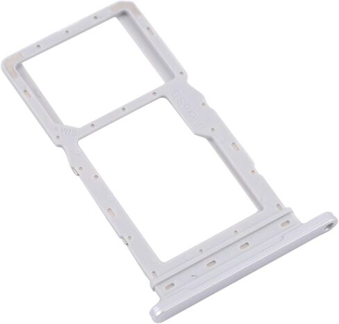 SIM Card Micro SD Tray Holder Slot Replacement Compatible with Samsung Galaxy Tab A8 10.5 2021 SM-X200/X205 (White) in Saudi Arabia