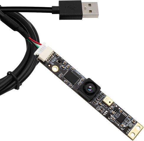 كاميرا USB 30 إطارًا في الثانية كاميرا طابعة ثلاثية الأبعاد بدقة 8 ميجابكسل 64 درجة بدون تشويه عدسة USB 2.0 كاميرا Lightburn مع ميكروفون كاميرا كمبيوتر للكمبيوتر الشخصي للتوصيل والتشغيل لنظام التشغيل Windows Linux Android Mac OS in Saudi Arabia