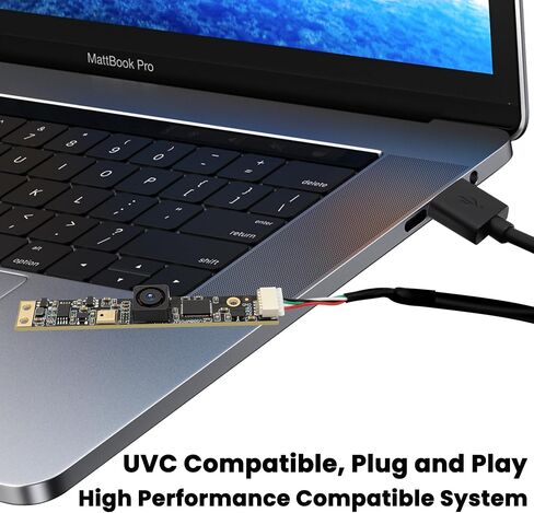كاميرا USB 30 إطارًا في الثانية كاميرا طابعة ثلاثية الأبعاد بدقة 8 ميجابكسل 64 درجة بدون تشويه عدسة USB 2.0 كاميرا Lightburn مع ميكروفون كاميرا كمبيوتر للكمبيوتر الشخصي للتوصيل والتشغيل لنظام التشغيل Windows Linux Android Mac OS in Saudi Arabia