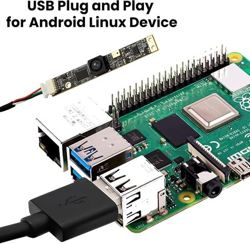 كاميرا USB 30 إطارًا في الثانية كاميرا طابعة ثلاثية الأبعاد بدقة 8 ميجابكسل 64 درجة بدون تشويه عدسة USB 2.0 كاميرا Lightburn مع ميكروفون كاميرا كمبيوتر للكمبيوتر الشخصي للتوصيل والتشغيل لنظام التشغيل Windows Linux Android Mac OS in Saudi Arabia