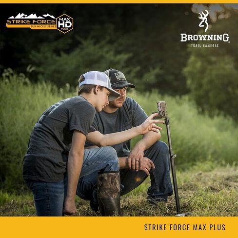 Browning Trail Cameras Strike Force HD Max Plus 20MP Camera with 32 GB SD Card and SD Card Reader in Saudi Arabia