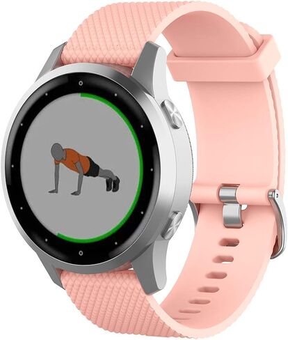 10 عبوات من الأربطة المتوافقة مع Garmin Vivoactive 4S، أشرطة معصم رياضية من السيليكون قابلة للغسل لـ vivoactive 4S in Kuwait