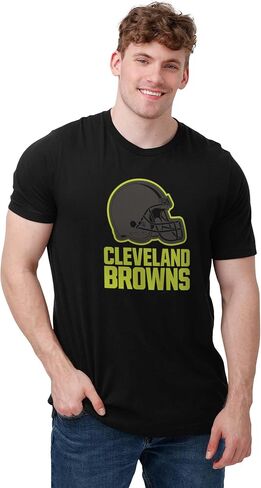 FOCO Men's NFL Team Logo Highlight Reel Neon Short Sleeve T-Shirt in Saudi Arabia