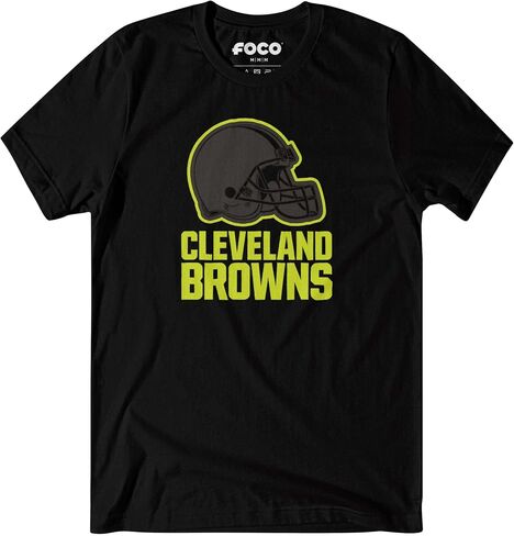 FOCO Men's NFL Team Logo Highlight Reel Neon Short Sleeve T-Shirt in Saudi Arabia