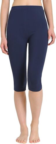 بنطال كابري نسائي من القطن عالي الخصر من Weintee in Kuwait