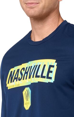 تيشيرت Nashville Sc للرجال بأكمام طويلة قبل المباراة من أديداس in Saudi Arabia