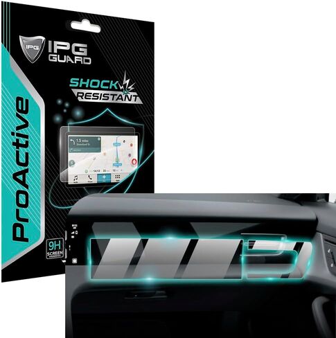 IPG ProActive Made for Porsche 2021-24 Taycan شاشة ملاحة 10.9 بوصة واقي شاشة صلابة 9H طبقة سيراميك نانو فائقة الاستجابة عالية الوضوح مضادة للخدش لـ TayNavi in Saudi Arabia