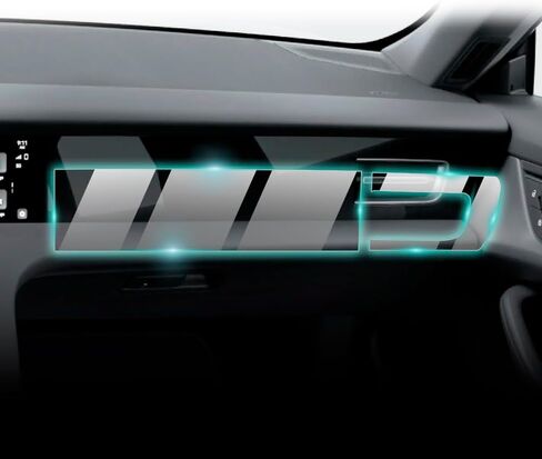 IPG ProActive Made for Porsche 2021-24 Taycan شاشة ملاحة 10.9 بوصة واقي شاشة صلابة 9H طبقة سيراميك نانو فائقة الاستجابة عالية الوضوح مضادة للخدش لـ TayNavi in Saudi Arabia
