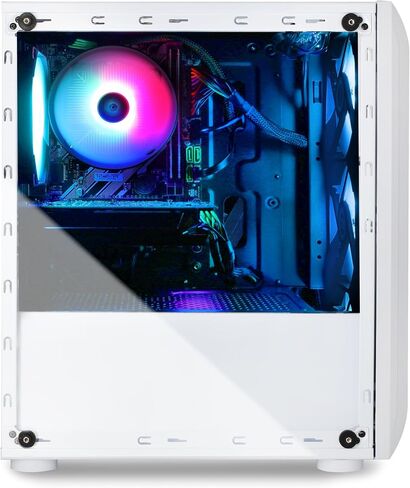 Gaming Desktop PC Computer, Intel Core i7 3.6 GHz up to 4.0 GHz,AMD Radeon RX 580 8G GDDR5,16GB RAM,1TB NVME SSD, Windows 11 Pro, WiFi, Bluetooth 5.0, VR Ready,RGB Fans x4 in Saudi Arabia