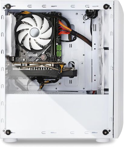 Gaming Desktop PC Computer, Intel Core i7 3.6 GHz up to 4.0 GHz,AMD Radeon RX 580 8G GDDR5,16GB RAM,1TB NVME SSD, Windows 11 Pro, WiFi, Bluetooth 5.0, VR Ready,RGB Fans x4 in Saudi Arabia