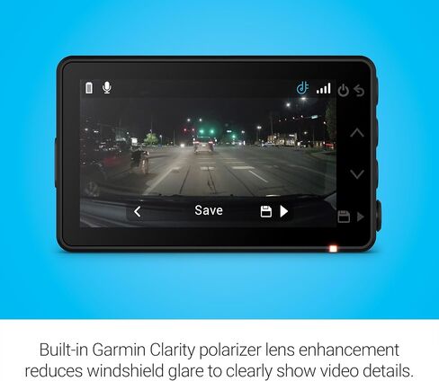 Garmin Dash Cam™ Mini 3, Ultracompact 1080p HD Dash Cam | Records 1080P HD Video with a 140-Degree Field of View, Ultracompact & Key-Sized Dash Cam, Voice Control in Saudi Arabia