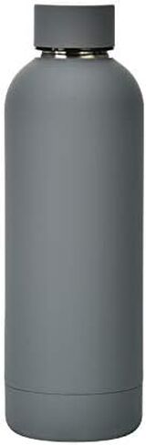 17oz Stainless Steel Insulated Narrow Mouth Sports Water Bottle, Double wall Cola Shape Thermos Vacuum flask (500ml, Light blue) in Saudi Arabia