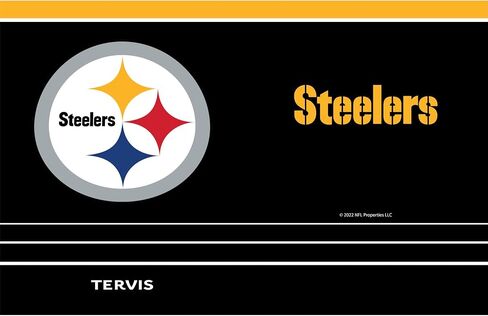 Tervis NFL Pittsburgh Steelers-MVP Insulated Tumbler, 20oz, Stainless Steel in Saudi Arabia