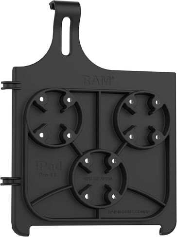 حامل ذاكرة الوصول العشوائي EZ-Roll'r لجهاز Apple iPad Pro 11 بوصة (الجيل الأول - الجيل الثالث) وAir 4 RAM-HOL-AP23U متوافق مع قواعد الكرة المستديرة بحجم RAM B 1 وC 1.5 بوصة in Kuwait