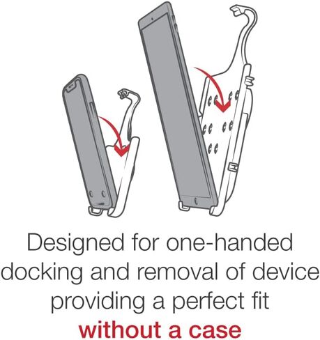 حامل ذاكرة الوصول العشوائي EZ-Roll'r لجهاز Apple iPad Pro 11 بوصة (الجيل الأول - الجيل الثالث) وAir 4 RAM-HOL-AP23U متوافق مع قواعد الكرة المستديرة بحجم RAM B 1 وC 1.5 بوصة in Kuwait