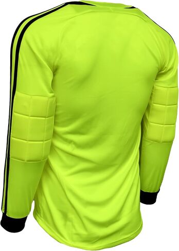 Just 4 Kicks Boy's Goalkeeper Soccer Jersey, France Padded Goalie Shirt with Sponge Protector in Saudi Arabia