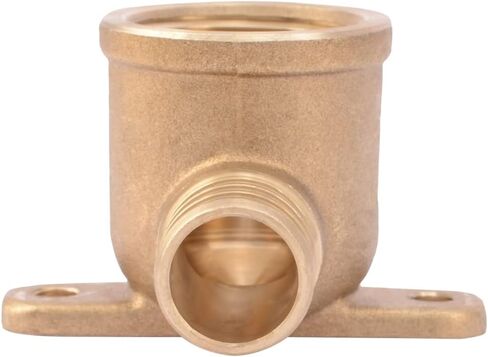SharkBite 3/4 PEX Pipe x 1/2 Inch FNPT Crimp 90 Degree Drop Ear Elbow, Brass Plumbing Fitting, PEX Pipe, PE-RT, UC342LFA in Saudi Arabia